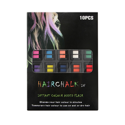 10PCS Hair Color Chalk Hair Mascara New Design Crayons