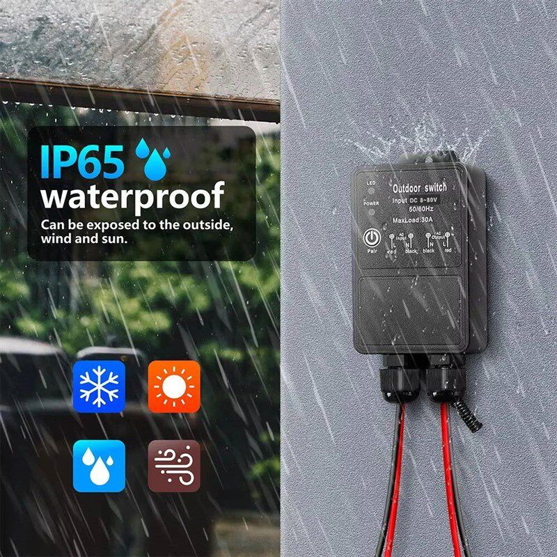 RF433Mhz Universal Wireless Remote Control Switch Waterproof