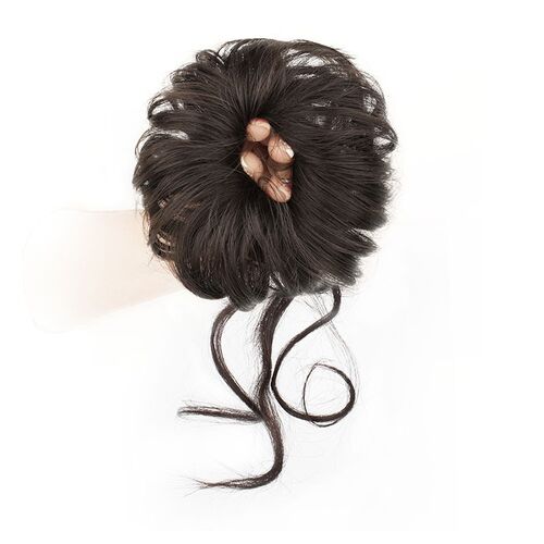 Dragon Beard Bun Wig Ghostly Horse Girl Lazy Hair Styling Lo