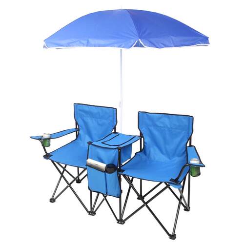 High Quality Outdoor Camping 2-person Chair Portable Folding