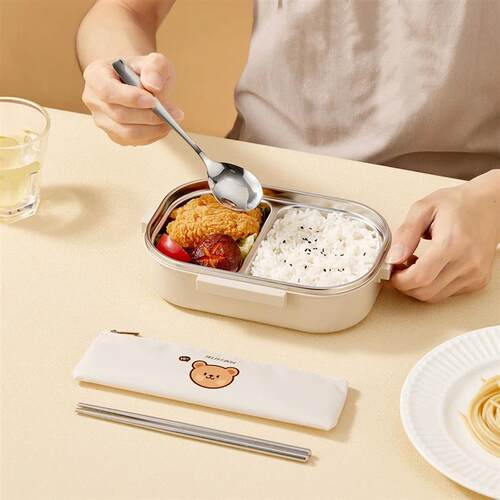 Outdoor Portable Dinnerware Set With Waterproof Cutlery Bag