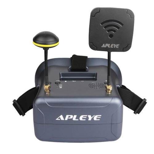 EV008D 5.8G 40CH Dual Antenna Head Wear FPV Goggles Video Gl
