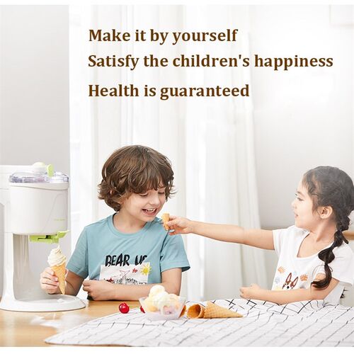 Ice Cream Maker Fully Automatic Mini Fruit Soft Serve Ice Cr