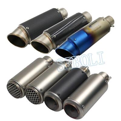 51mm 60mm Motorcycle Exhaust Muffler SC Racing Project Pipe