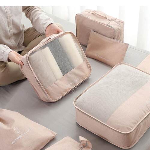 Travel Organizer Bag Pack bunched mouth bag portable