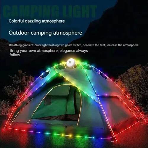 LED Camping Lamp Strip Atmosphere 10M Length Waterproof Recy