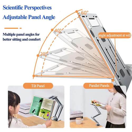 Oatsbasf Laptop Stand Clamp Tablet Hightening Support Holder