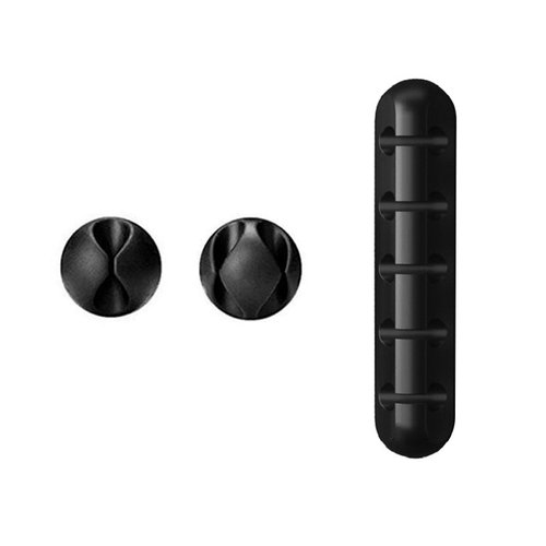 Cable Organizer Silicone USB Cable Winder Desktop Tidy