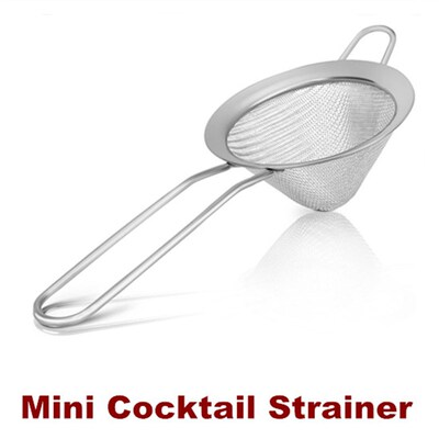 Mini Cocktail Strainer Small Fine Mesh Liquid Cocktail Sieve