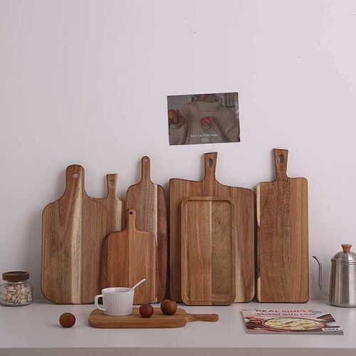 Black Walnut Chopping Board Breadboard Wooden Steak Tray Hou
