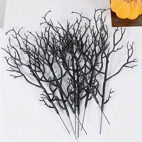 8pcs 31cm simulation black dead branches Halloween