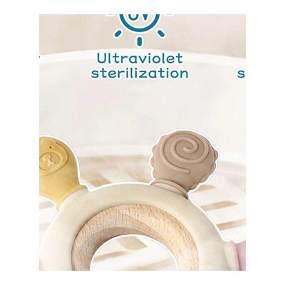 1PC Baby Silicone Teether Rudder Shape Tv Remote Control Tee