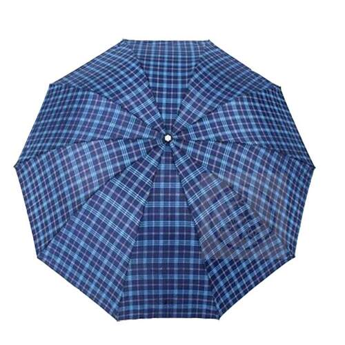 。Three fold inverted Pole 10 bone business lattice umbrella