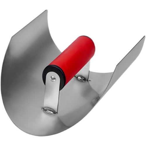 安茂福弧形墙角抹刀刮腻子抹灰刀弧度抹泥刀圆柱半圆弧抹工具抹子