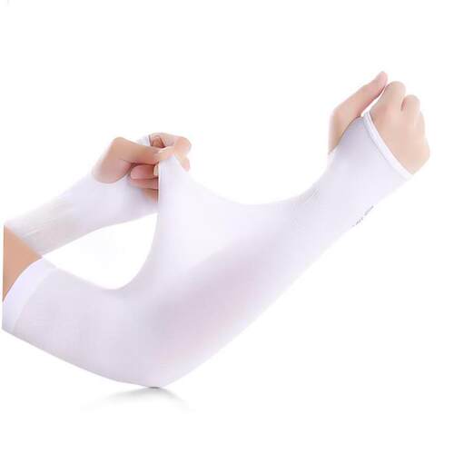 2Pairs Unisex Arm Sleeves Cover UV Sun Protection Men Sleeve