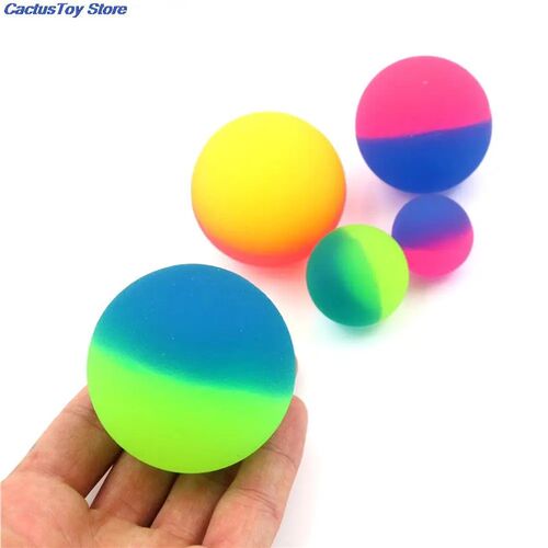 1pcs Cute Luminous Children Toy Ball Colored Boy Bouncing Ba
