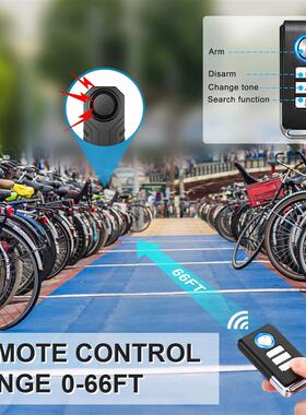 Rockbye Bicycle Alarm Bell 113dB Electric Bike Horn Motorbik