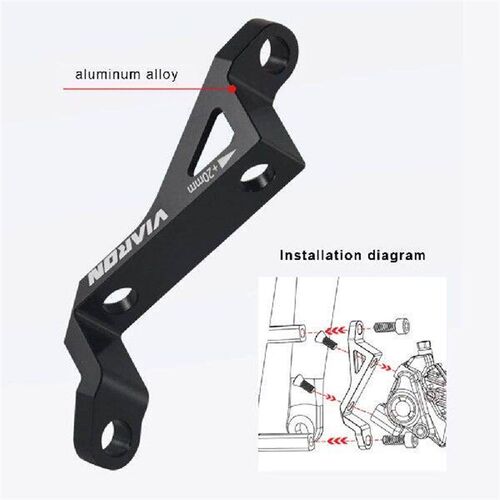 160/180 Disc Bike Brake Adapter Bicycle Brake Caliper Mount