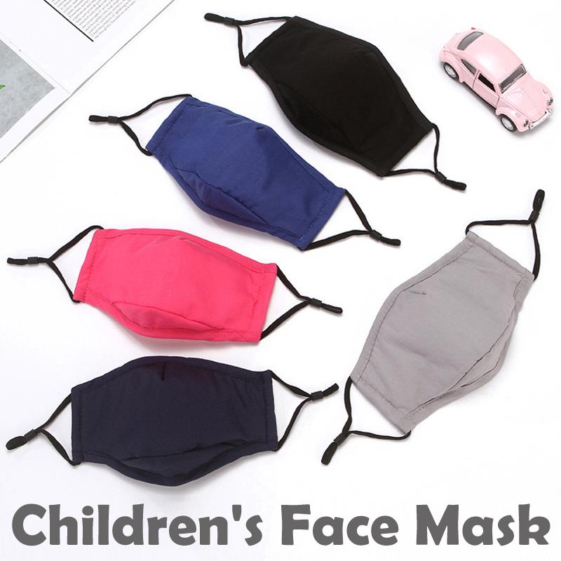 Kids Cotton Face Mask - Washable Reusable PM2.5 Filter Mask图片