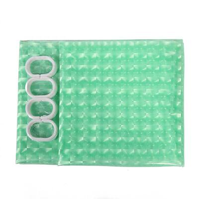 。EVA shower curtain 3D three dimensional mould proof transl