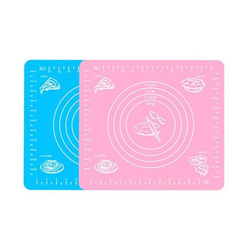 29x26cm Silicone Baking Mat Thickening Flour Rolling Scale M