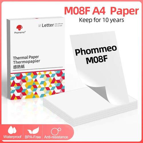 100 sheet  Official Thermal Paper A4 Thermal Fax Machine Pap
