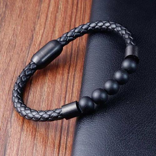 Natural Stone Volcanic Stone Leather Brlet Stainless Steel L