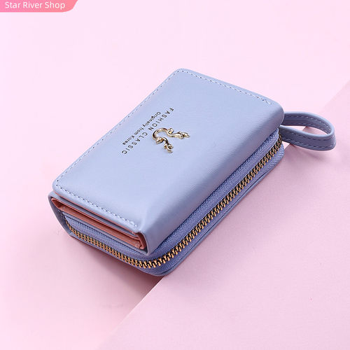 2021 New Fashion Womens Wallet Short Women Coin Purse W