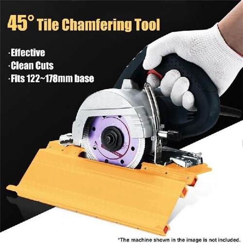 1 Piece 45 Degree Tile Chamfering Device Table Saw Guide