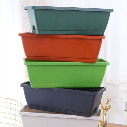 Vegetable pots flower Plant rectangular large planting box