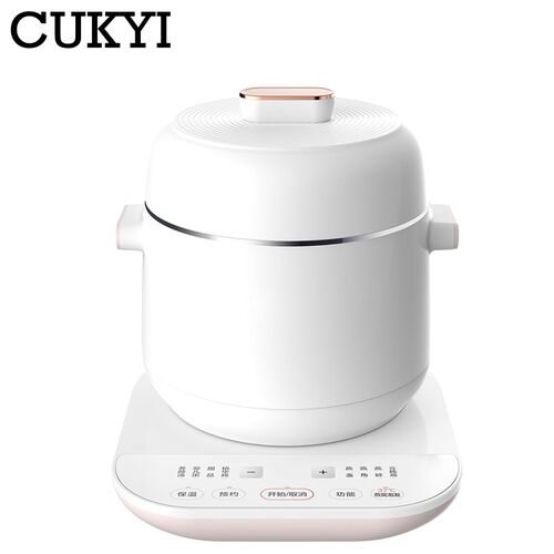 800ml Mini Automatic Electronic Stewing Soup Pot Ceramic Wat