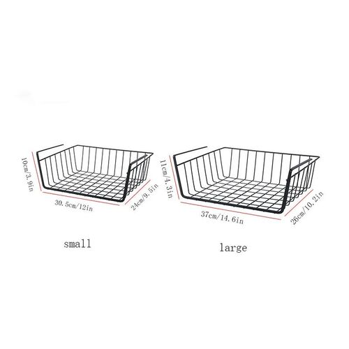 Multipurpose Hanging Wire Basket Organizer for Kitchen Cabin