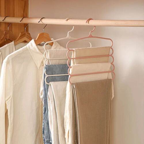 Clothes Hangers Trousers Hangers Holders Closet Storage Orga
