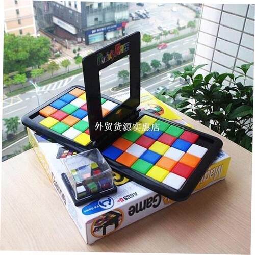益智魔块游戏 5岁以上Rubik方块竞速训练 儿童逻辑亲子互动魔方游