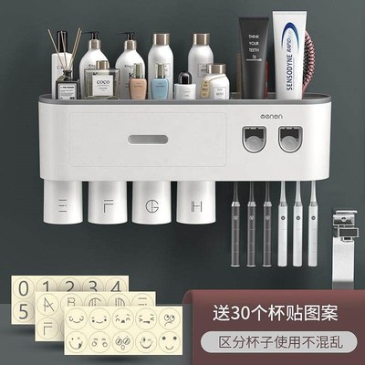 bathroom holder shelf rack shower caddy set toothbrush wall