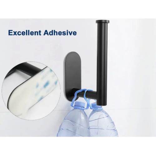 No Punching Wall Mounted Toilet Paper Holder Rustproof Antic