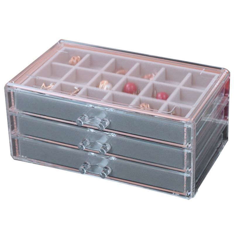 jewellery box with lock leather jewelry box princess项链盒子