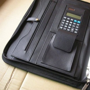 multifunction Faux leather business office file folder a4 wi