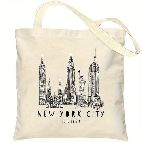 Large Multipurpose New York Souvenir Travel Grocery Shopping