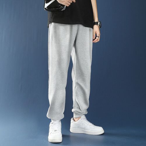 Mens Casual Sweatpants Autumn Winter 2025 Loose Fit Large Si