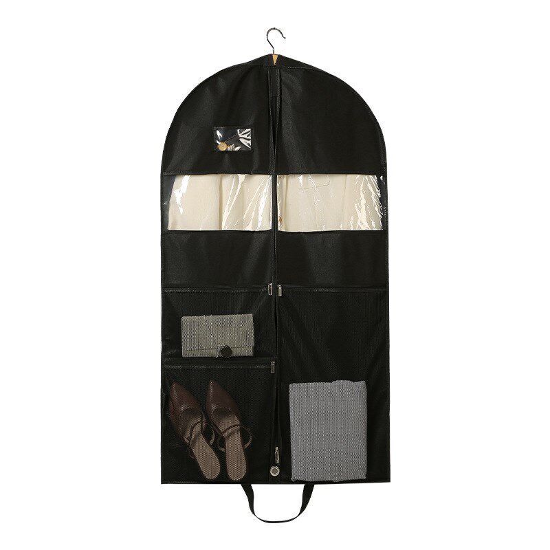 Garment Bags for Travel,Hanging Men,Double Sides Zipper & La - 实物图