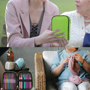 Fenrry Crochet Hook Set Crochet Needle Kit Beginner Yarn Nee