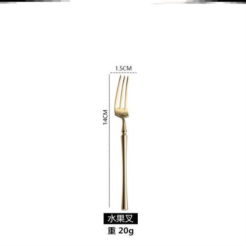 Nordic stainless steel steak knife, fork and spoon set