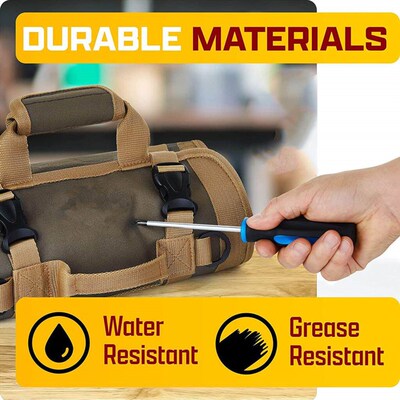 Professional Tools Bag Roll UP Portable Multi-Purpose Hangin