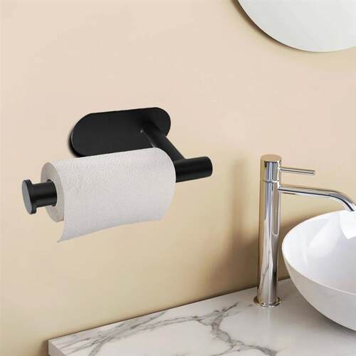 Stainless Steel Paper Towel Holder No Drilling Wall Mounted