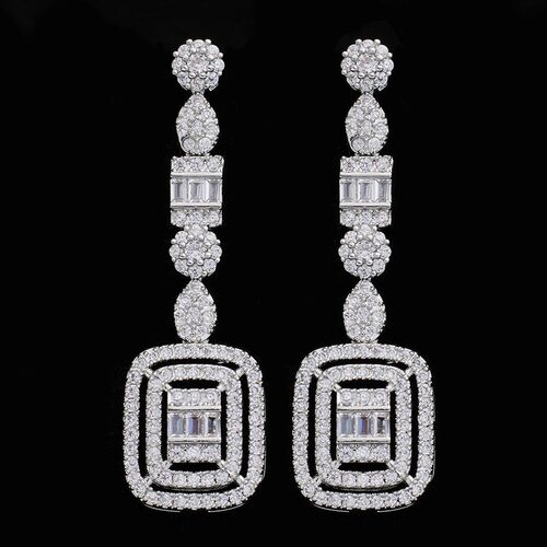 New Arrival 3A Zirconia Flower Pendant Dubai Bridal Full 4 P