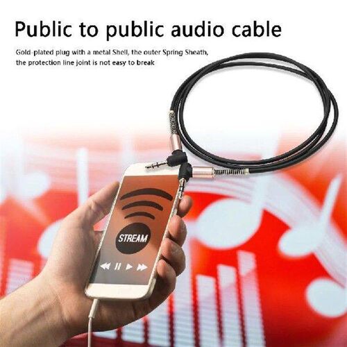 3.5mm to 3.5mm Male Plug Audio Connector Cable Car Aux