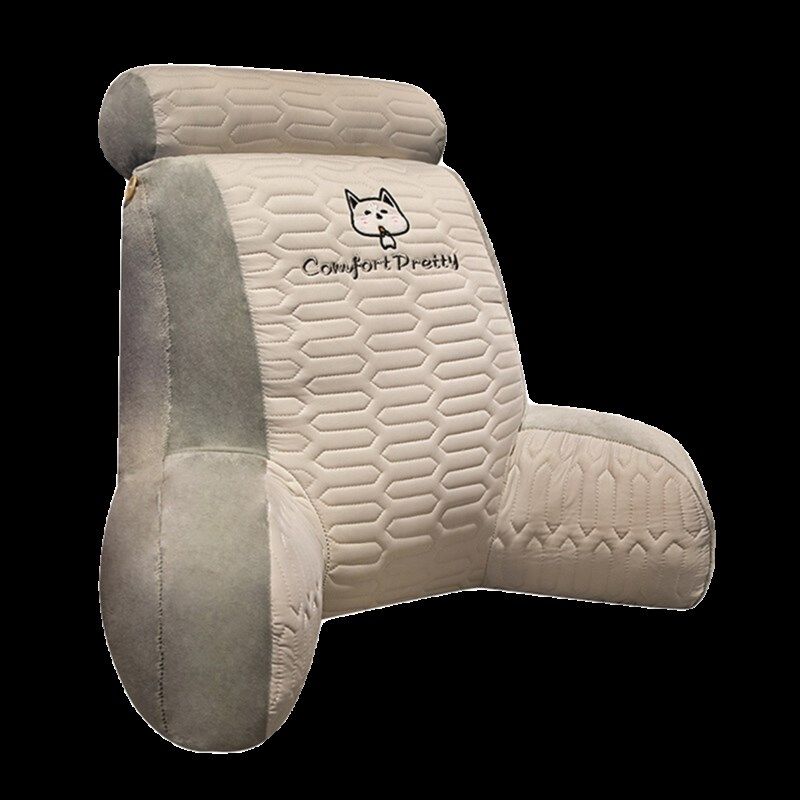 冬季兔毛床头靠垫软包护腰劲椎靠枕大靠背沙发抱枕飘窗枕头办公室,居家布艺,床头靠垫,淘宝优惠券,粉丝福利购,淘宝优惠卷