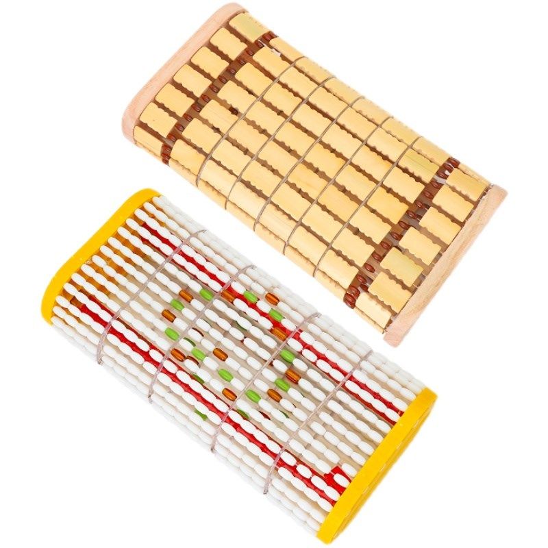 竹枕头麻将空心透气凉席枕汗蒸房护颈按摩珠保健枕单人热夏季凉枕,床上用品,功能枕/保健枕/养生枕,淘宝优惠券,粉丝福利购,淘宝优惠卷