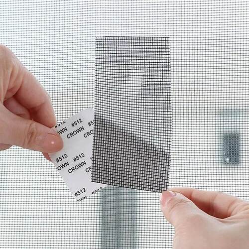 Strong Self Adhesive Mesh Tape Nets Window Screen Repair